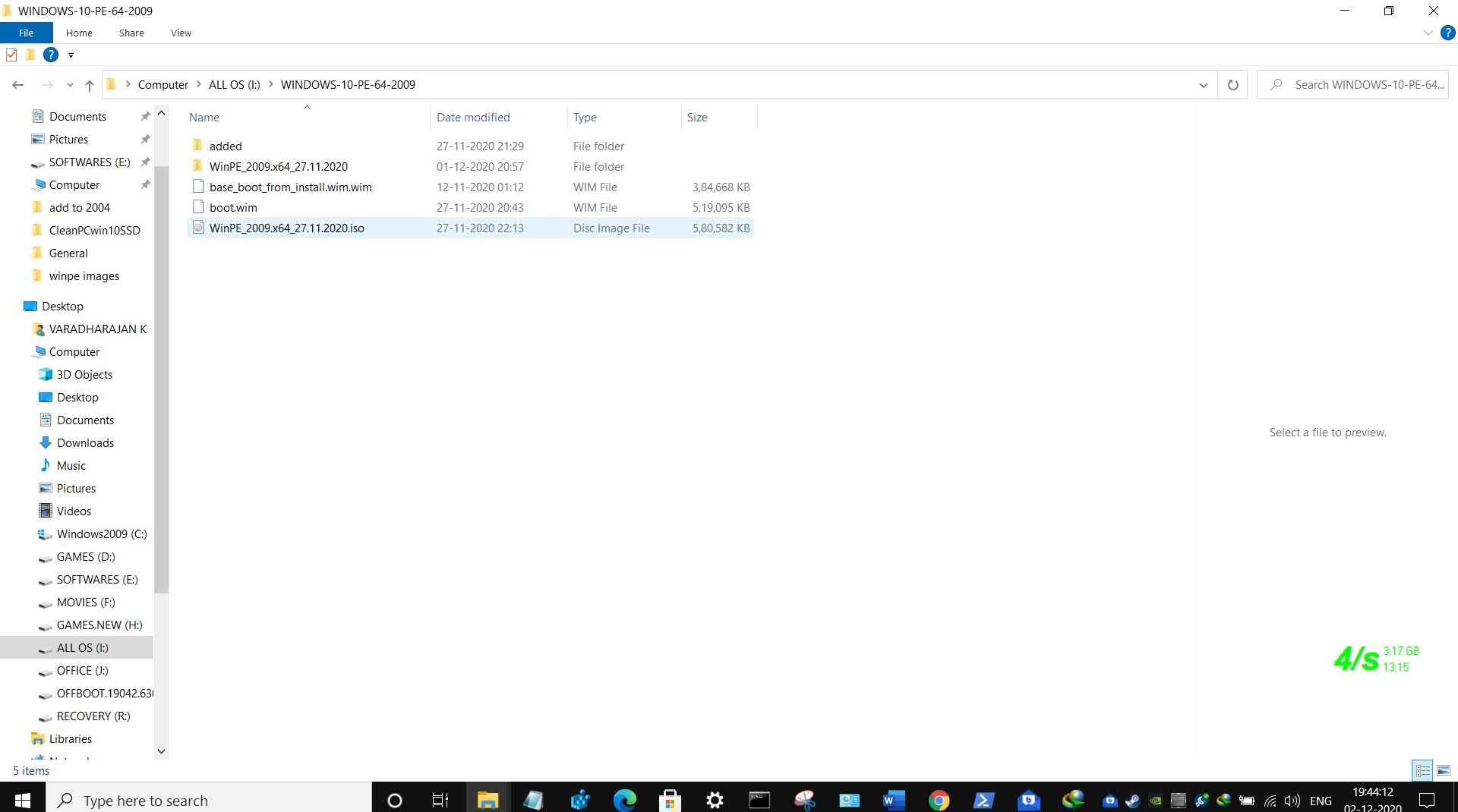 I successfully created Windows 10 2009 20H2 Pre Installation Environment bootable iso and... c44e68aa-8a8f-41a7-9281-24eb8b5b0976?upload=true.jpg