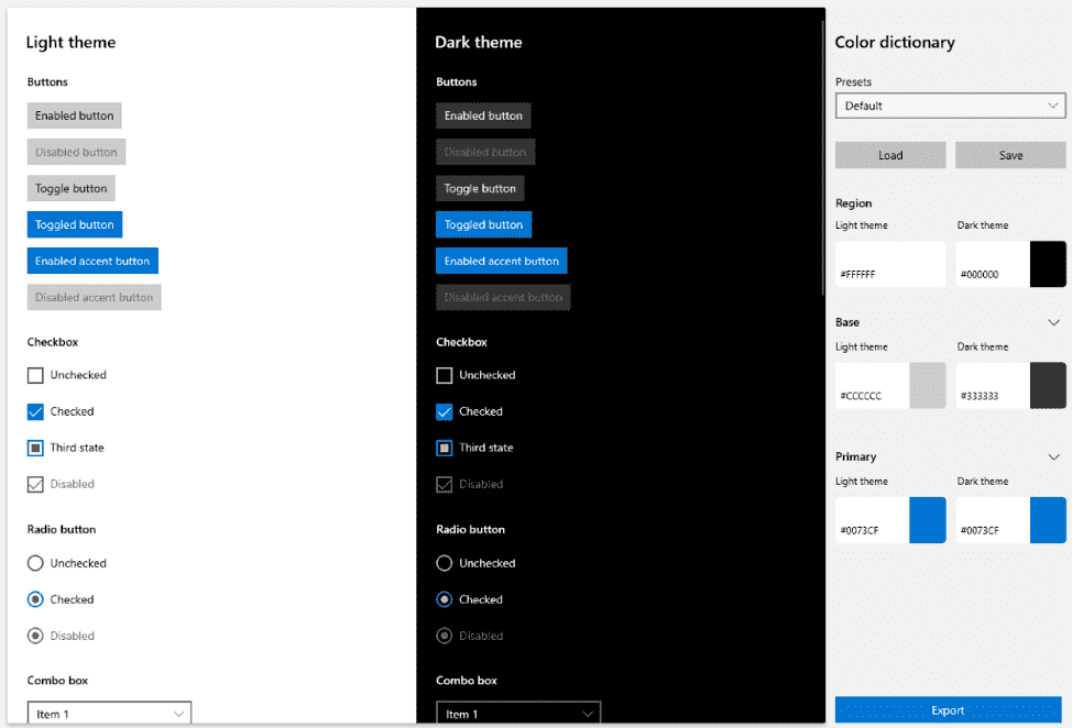 Fluent XAML Theme Editor Preview released for Windows Developers c45ff1f4365630b3056c993d6d73d573.png