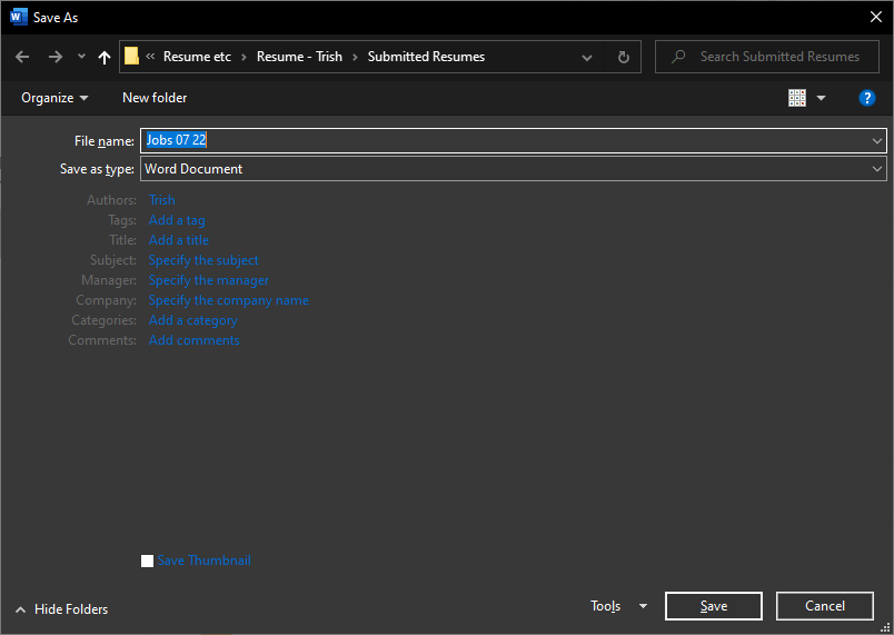 The save as dialog box won't respond, but... c4e1512d-57d9-4aa7-a6f7-8e59d13e2b36?upload=true.png