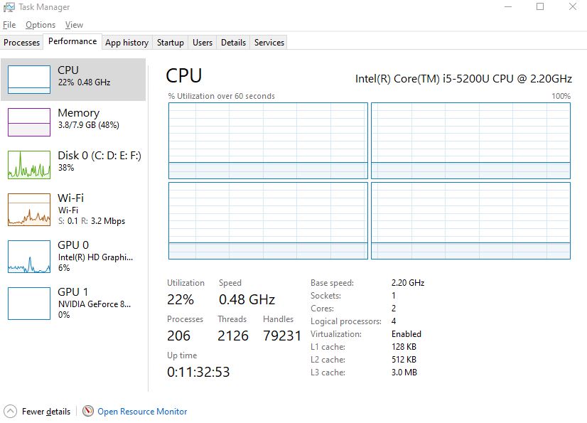 CPU processor stuck at 22% usage but Battery/Adapter does not have any issue c5123476-c534-49d3-b167-a56751ef34a7?upload=true.jpg