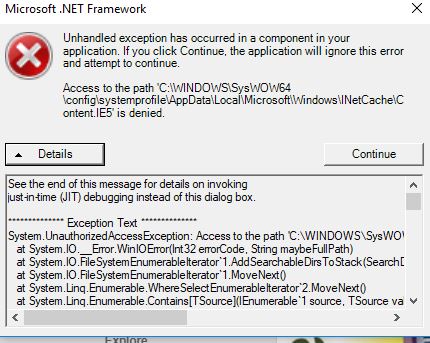 microsoft.net framework unhandled exception error c53c5dbb-b049-4559-92e9-eecbbce36313?upload=true.jpg