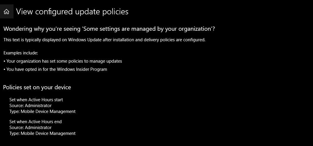 Some settings are managed by your organization in windows update. c59b99b1-b4a5-4517-b698-bdc8580b901c?upload=true.png