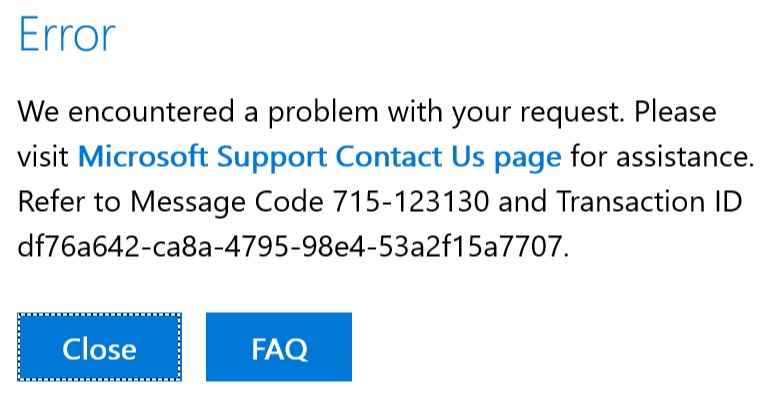 Windows Insider Preview Download Error:  Message Code 715-123130 c5b59d94-9724-4a2b-a72e-c22c827c6e08?upload=true.jpg