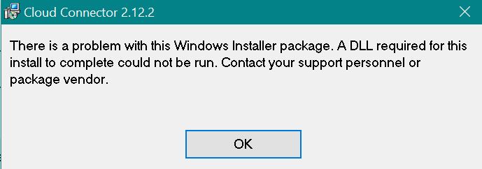 Error During the installation of sap cloud connector c5b75ef4-ce49-41a3-a247-b9ab77677195?upload=true.jpg