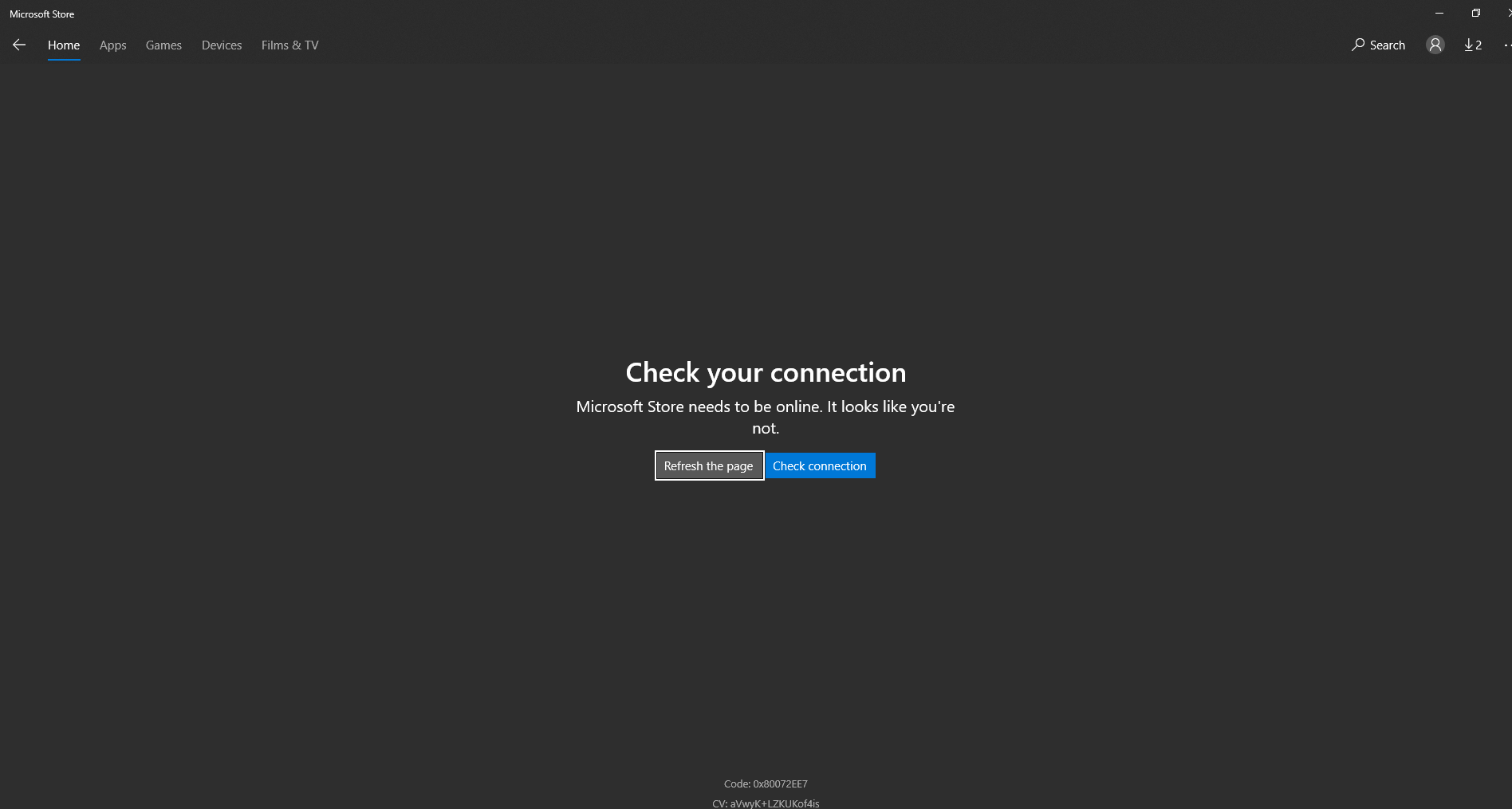 Microsoft Store Code: 0x80072EE7 Cant fix this error c621b9a9-75ce-474b-8f88-89c449d413fb?upload=true.png