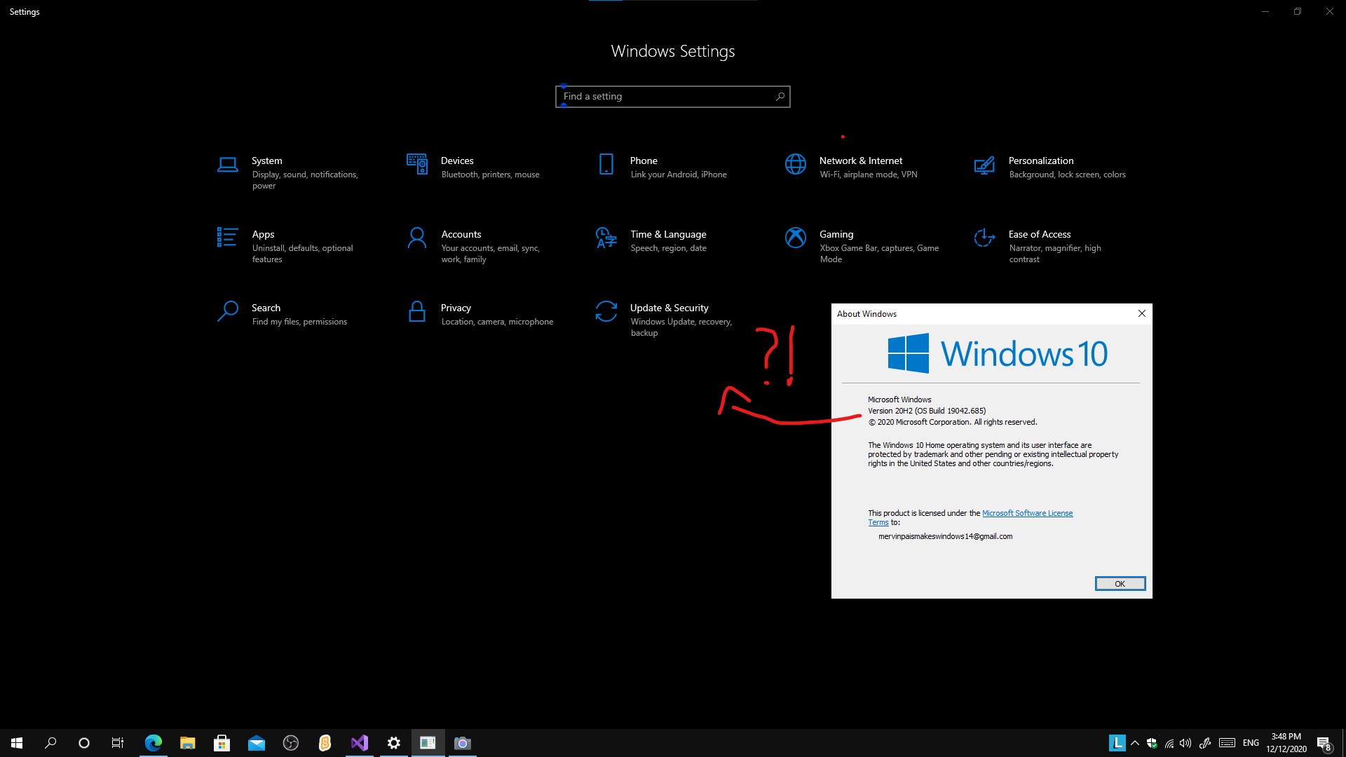 My setting app like the one which is not in insider windows 10 c630106f-c9fb-44e4-8956-06e9eef8bd28?upload=true.jpg