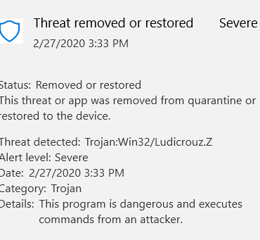 Visual Studio C script detected as Trojan virus c6454c9b-f48b-4afa-806d-19bf2734f43a?upload=true.png