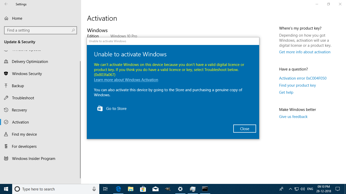Why Is My Windows 10 Activation Key Not Working