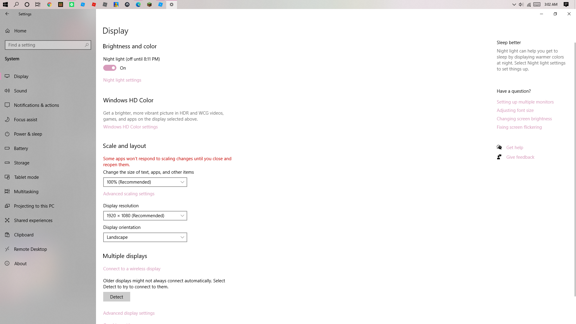 My LG monitor does not show up as a display in the settings. I looked at tutorials but... c67f6469-20fe-4376-a1cc-0d9056201a3c?upload=true.png