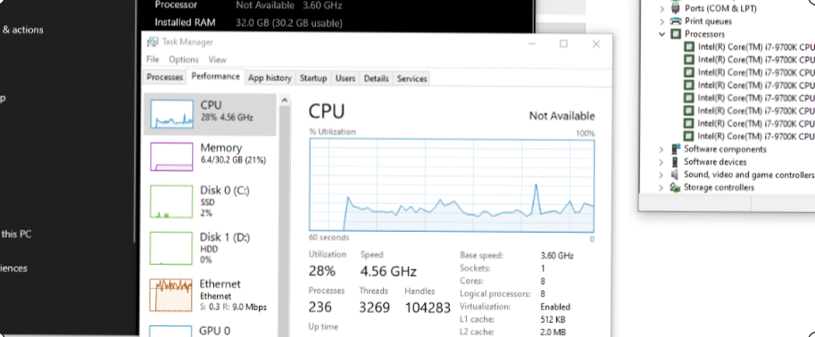 Processor Name Not Showing In System Settings 