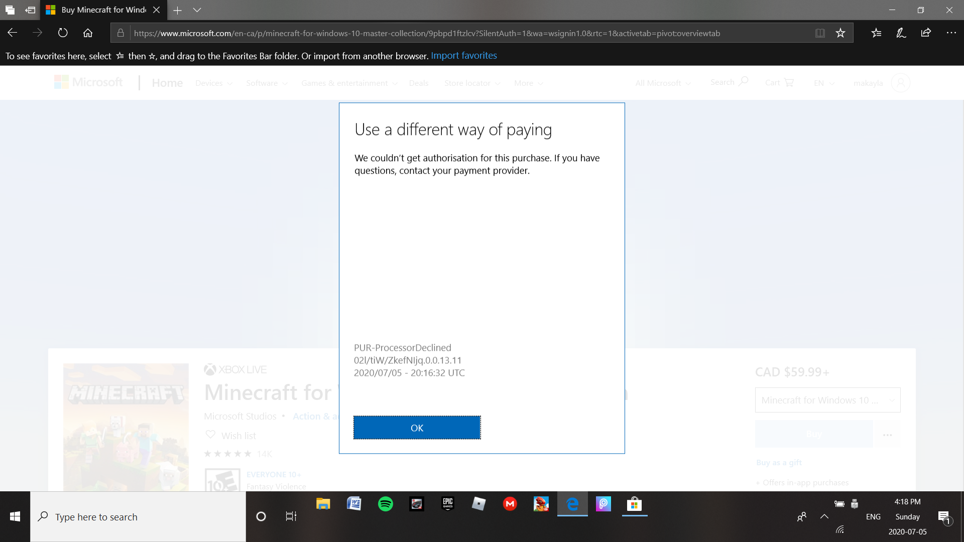 I cant buy minecraft c6a3b02e-d755-441a-9cb2-5d23edd113d3?upload=true.png