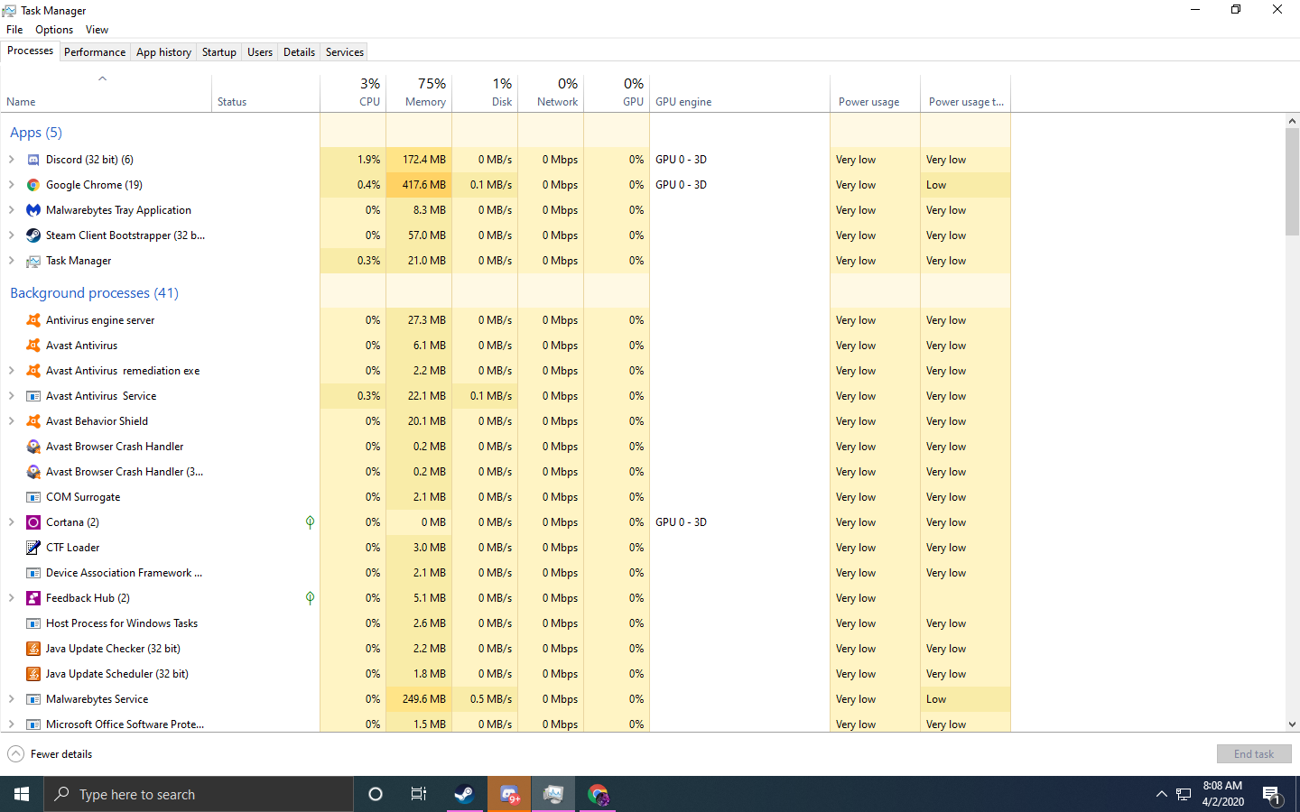 My RAM is high all the time and I don't know why. c6c1d590-0aac-414f-887f-8cb20f245c2c?upload=true.png