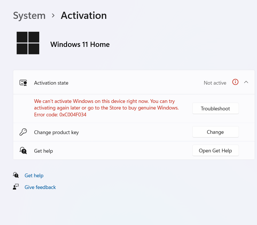 I purchased Microsoft Windows 11 pro upgrade through the Microsoft store, if failed to install c6e2b494-dd4f-44b8-a92c-c838f1c1cefb?upload=true.png