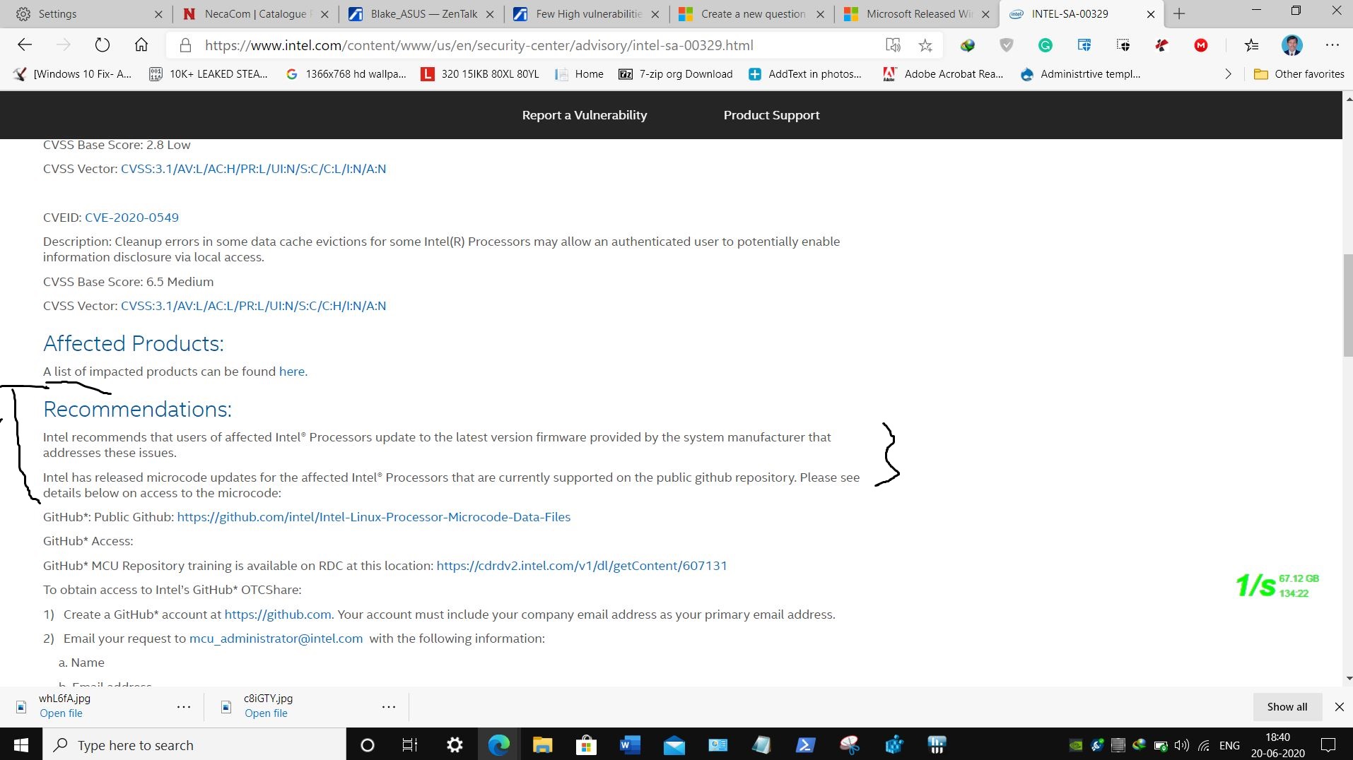 Few High vulnerabilities has bee detected in INTEL processors, so  Intel processors based... c6f25e05-1c4e-4249-bd62-76161b67ca87?upload=true.jpg