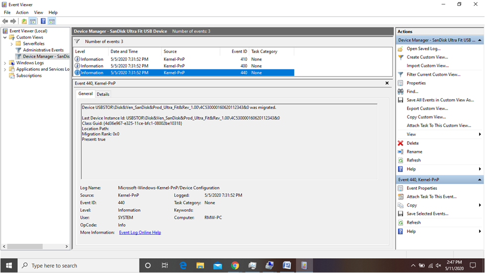 Cannot access USB flash drive after upgrade to Windows 10 c7aef45c-880c-4b25-a90e-34659832aab6?upload=true.png