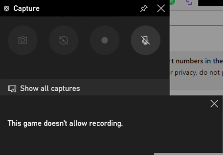 Xbox Game Bar Record Button Greyed Out "This Game Doesn't Allow Recording" c8a21aee-6cae-45c9-966c-9ddb019d60c4?upload=true.png