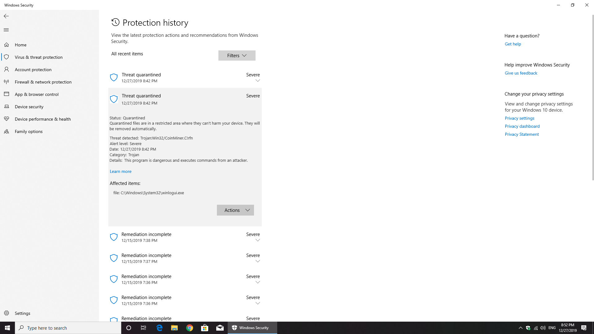 2 System Files moved to quarantine by windows defender c8abb3ae-32ed-48aa-8813-fa0cddd09c06?upload=true.png