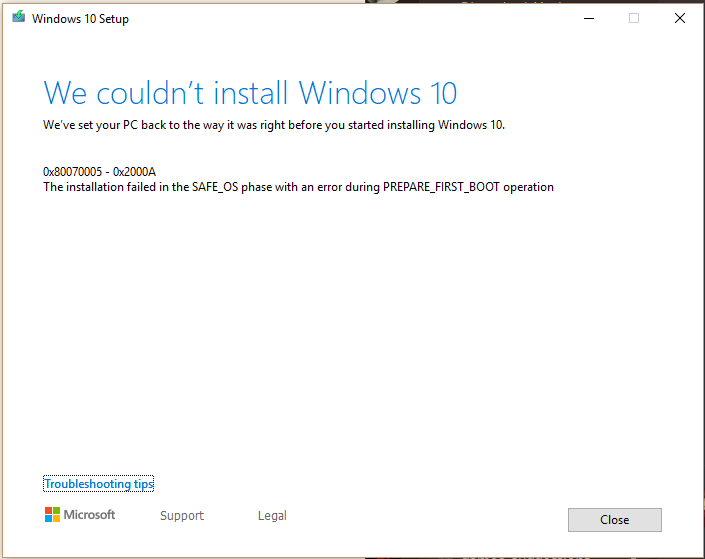 Windows update 1803 to 1903 but it always fails at 27% c8d99f88-6549-4889-8e3a-4f491d261f21?upload=true.png
