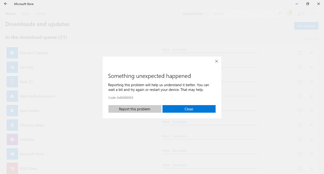 Microsoft Store will not update or install ANY app with error code 0x80080005 c9434f57-73bc-48bd-a166-acb2c63c80cd?upload=true.png