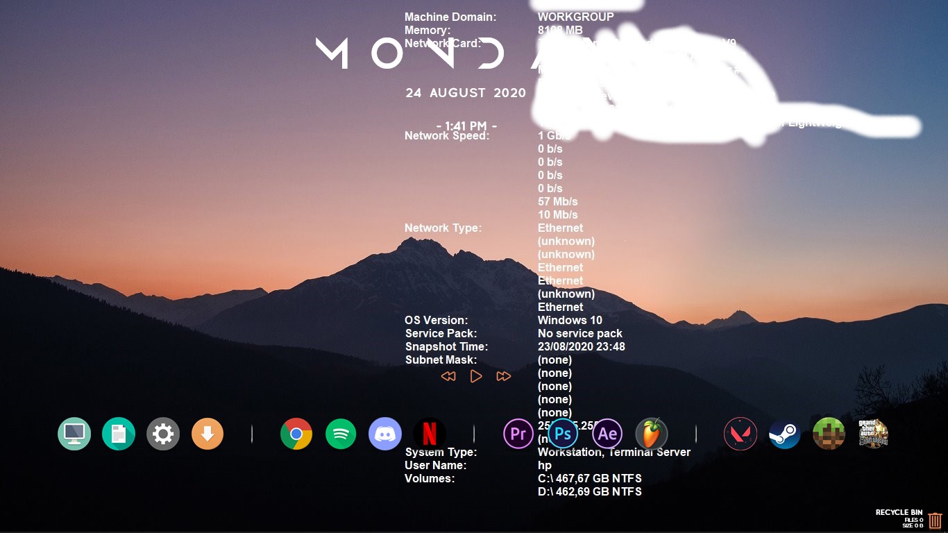 Unkown program on homescreen that shows my config. Please help c97157a6-76ca-493d-aef5-6ed4e4bc926c?upload=true.jpg