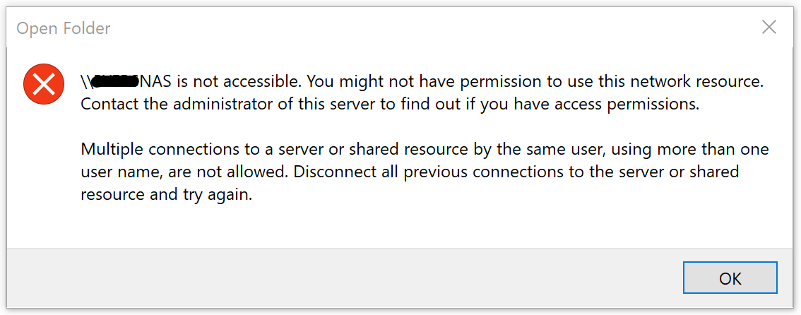 Network Drive is not accessible: The user name or password is incorrect. c97fd8fd-b2fe-47de-b8cb-b94598d10662?upload=true.png