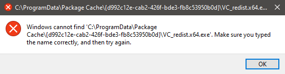Can not uninstall C++ 2015 c9c714c1-1179-4692-86d0-100e90151964?upload=true.png