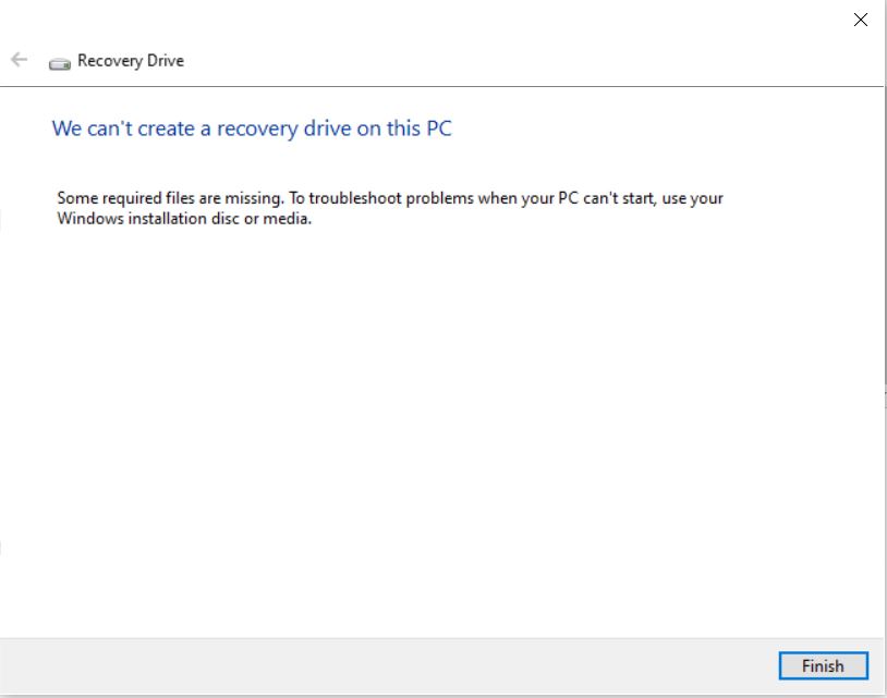 Some Windows files are missing. Cannot create recovery. c9dd4818-5d7d-4dba-9683-81df2395f3b4?upload=true.jpg