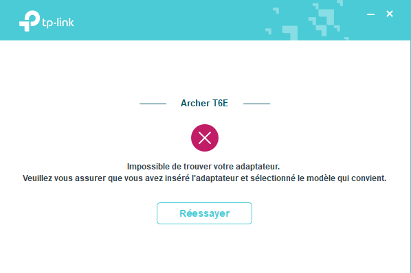 no detection of TP-link T6E archer: wireless dual band PCIE adapter ca1751a0-b710-48f2-ba0b-c1ec0b1a6025?upload=true.png