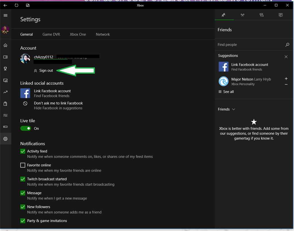 Can't Sign Into Xbox