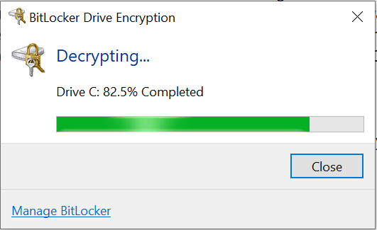 Bit-locker decryption stuck at 82.5% cac62981-64aa-45fc-a5c5-f09119880492?upload=true.png