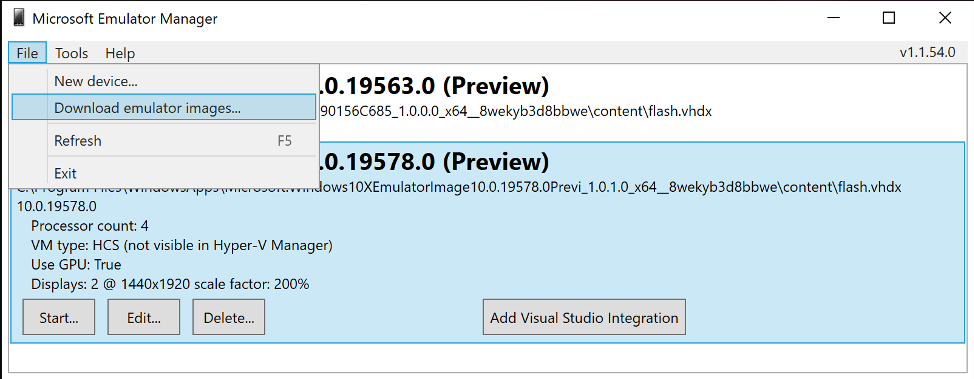 Is there any way I could run Windows 10X Emulator on Windows 10 Home? cae144d3a8e147701ed8d780da264f92.png