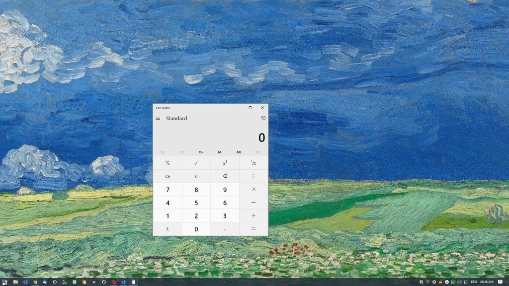 What is up with the huge Calculator in Windows 10, Microsoft? calculator-standard-size.jpg