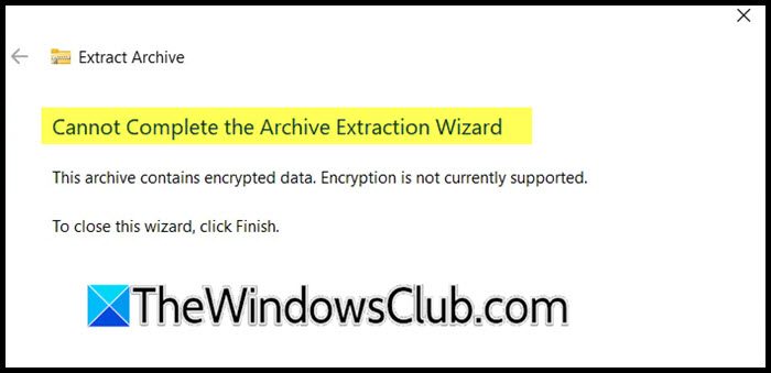 Cannot Complete the Archive Extraction on Windows 11 cannot-complete-extract-1.jpg