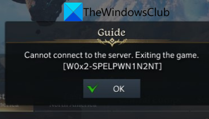 Lost Ark cannot connect to the server Cannot-connect-to-the-server-error-on-Lost-Ark.png