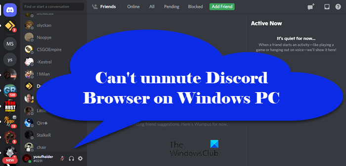 Can’t unmute Discord browser on Windows PC cant-unmute.png