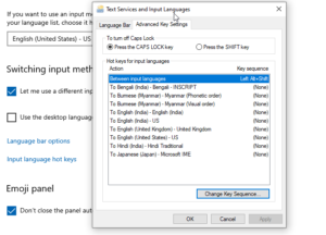 How to use the Shift key to enable or disable Caps Lock in Windows 10 Caps-lock-toggled-Shift-key-300x216.png
