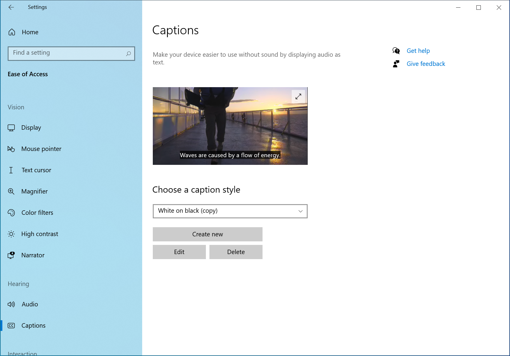 Windows 10 Insider Preview Dev Build 21337 (RS_PRERELEASE) - March 17 captions.png
