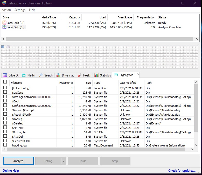 How to delete hidden files in D formatted drive? Capture.png