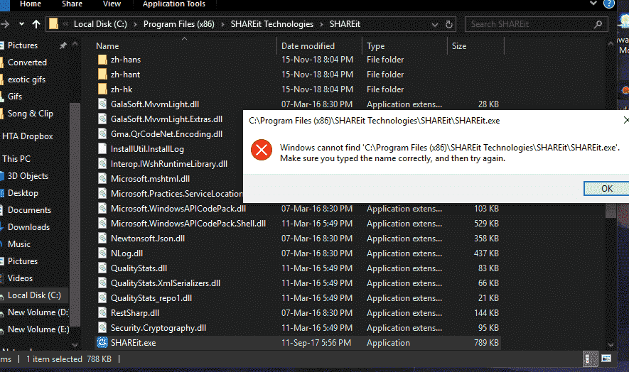 Unable to launch program why? Capture.png