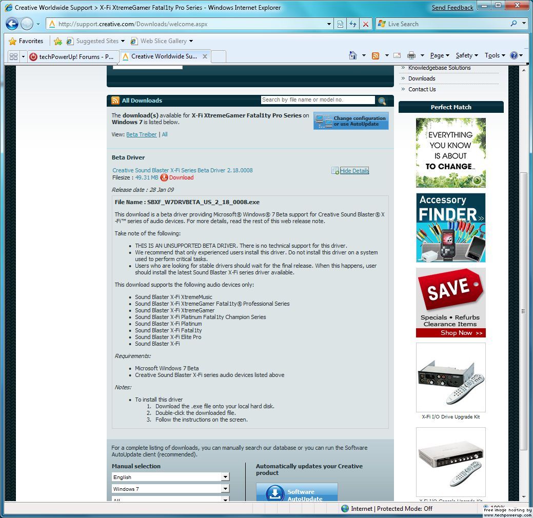 Creative XFI drivers for Windows 10 no sound problem Capture004715.jpg