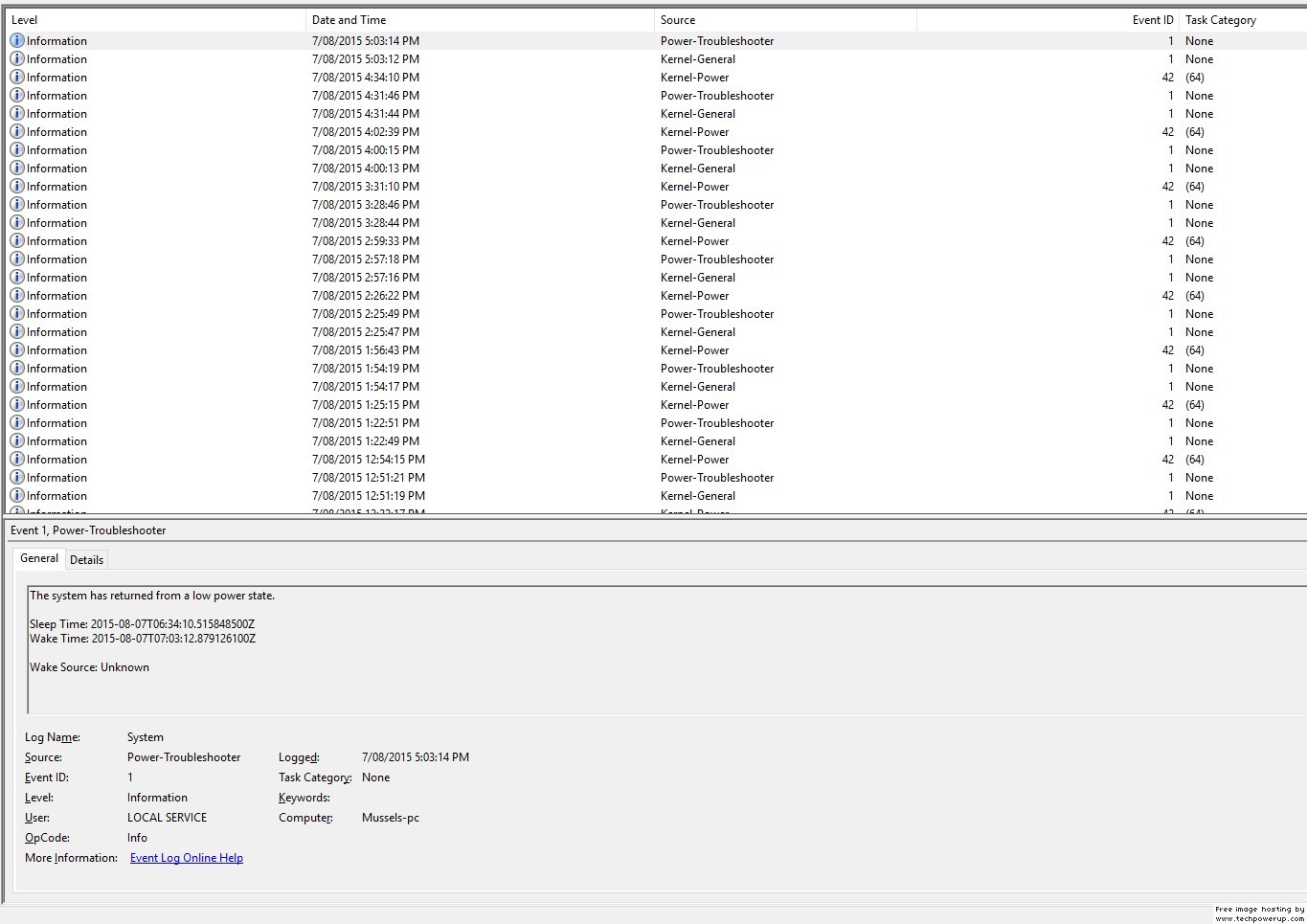 My windows 10 won't go to sleep unless I untick the box in Device Manager that says 'Allow... Capture578.jpg