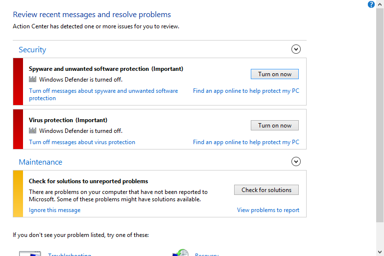 Cannot get Windows Defender to turn on its virus and spyware protection cb0286ae-0215-41d2-a32b-d7ad105f72f2?upload=true.png