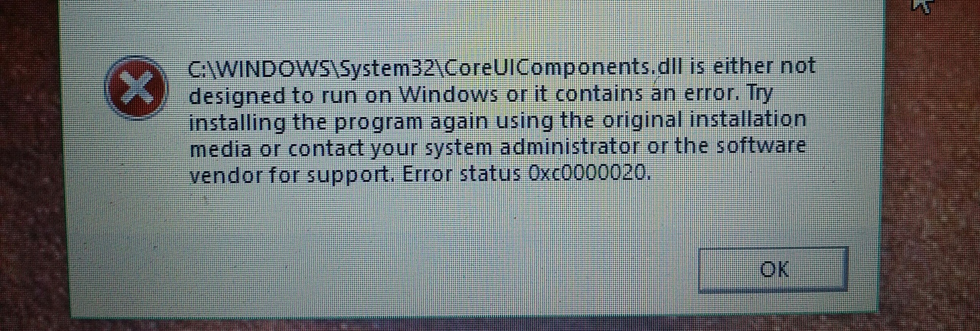 0xc0000020 error,  black screen,  windows reinstall cb72fd3b-0e07-496f-8ecb-bdee4b900fd4?upload=true.jpg