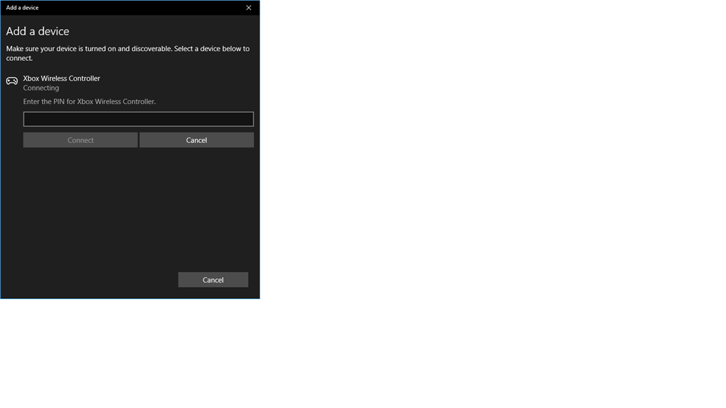 Windows asking for a PIN for an xbox wireless controller even though it doesnt have a pin cb8ee6e3-ca26-4e46-b575-9c1cca50b1c8.png
