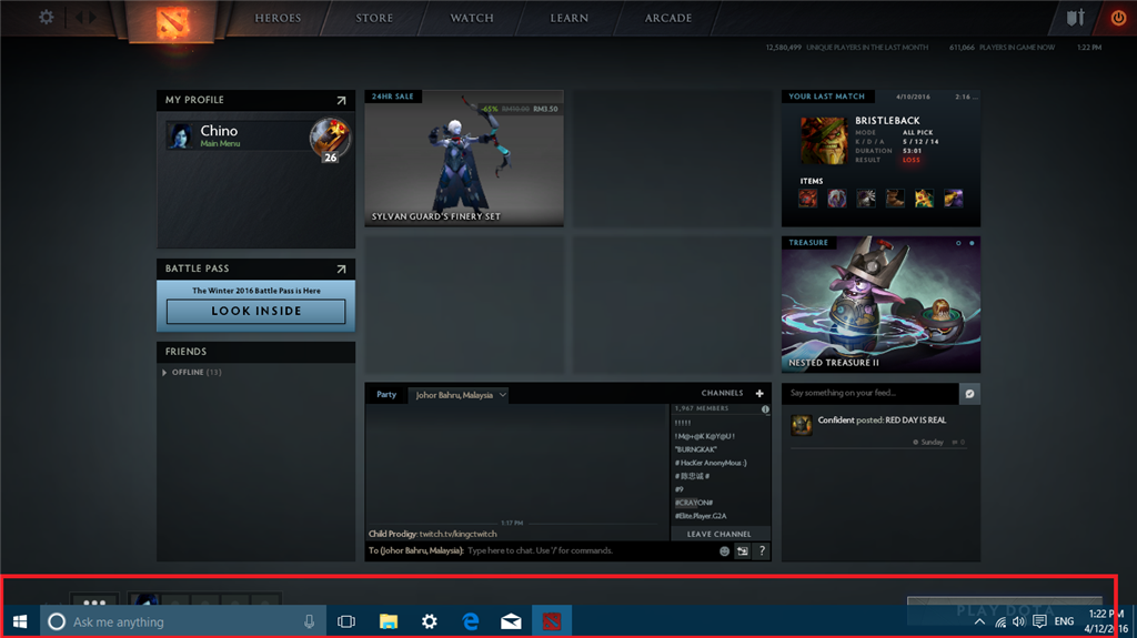 Taskbar overlaps dropdown menus cbafcd10-b34c-4fbb-a2d9-7a5f8f03611d.png