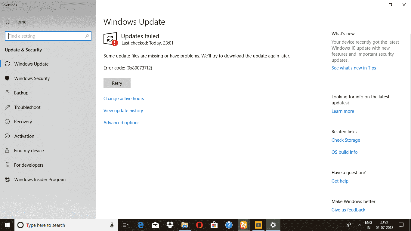 2018-06 Cumulative Update for Windows 10 Version 1803 for x64-based Systems (KB4284848)... cbb94a0c-1350-4d8c-a713-d260ee22e642?upload=true.png