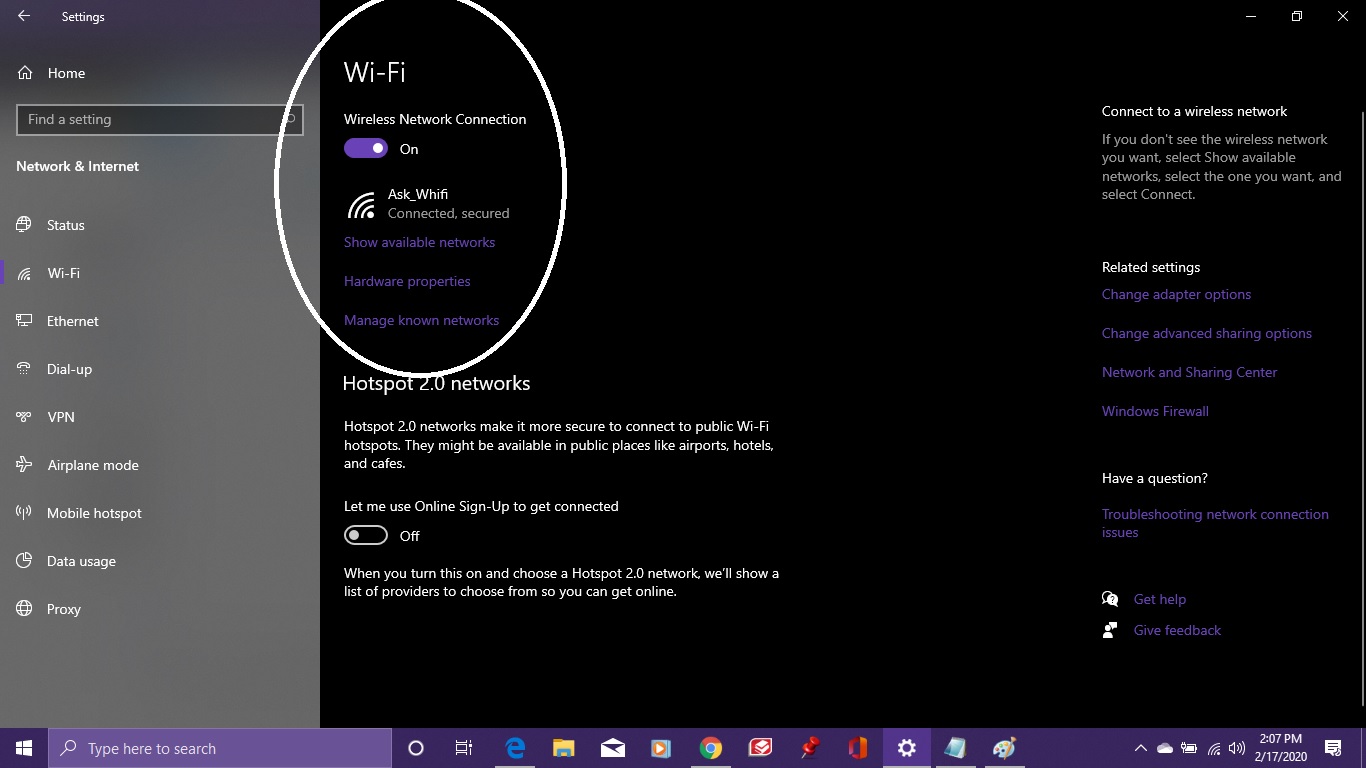 Missing "Manage Wi-Fi Settings" & "Advanced Options" Under Settings>Network & Internet>Wi-Fi cbd557a2-f56a-4513-badf-bc5d9e15313c?upload=true.jpg