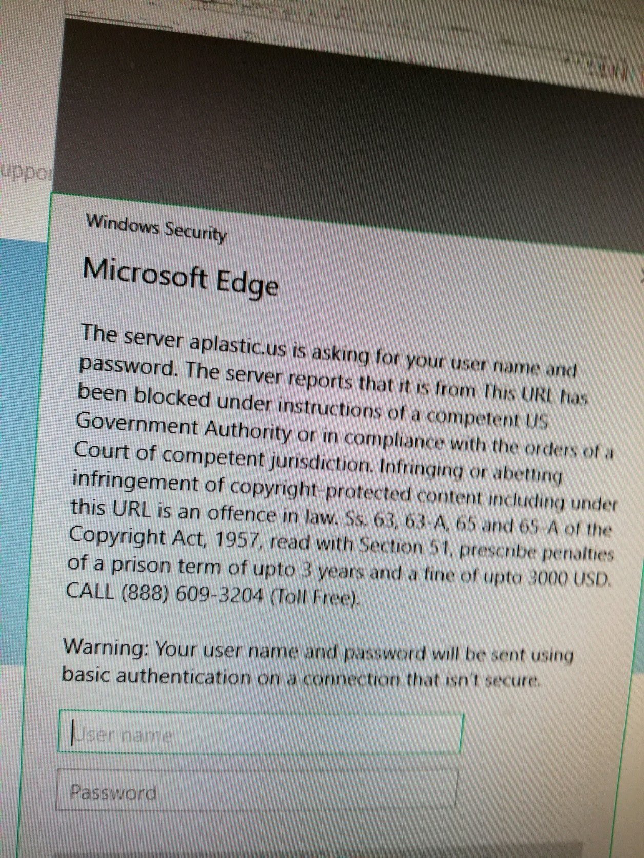Popup window saying "Windows Security" message about Microsoft Edge asking for user name &... cc8522ea-442d-402b-beb6-0cd9760c464c?upload=true.jpg