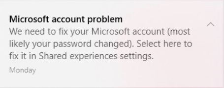 "Microsoft account problem" notification cc8a7c56-4b5a-4035-bc64-4a7d7d6996da?upload=true.jpg