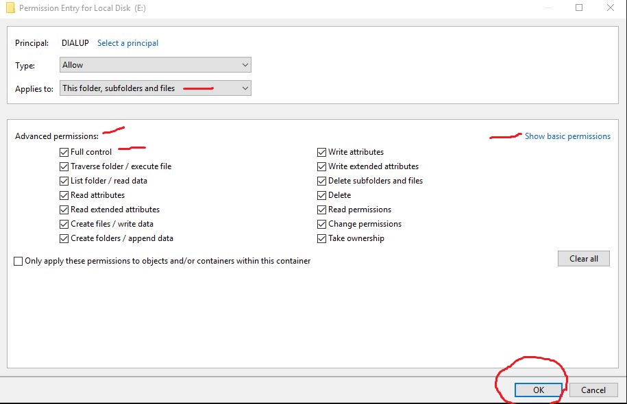 Ownership and permissions of my drives and my folders change without my knowledge and I am... ccc46a8a-db18-4866-982a-97dfb2e7e2c2?upload=true.jpg